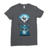 book of fantasy Ladies Fitted T-Shirt