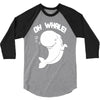 oh whale! 3/4 Sleeve Shirt