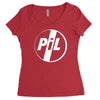 pil public image limited ltd Women's Triblend Scoop T-shirt