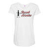beach service Maternity Scoop Neck T-shirt