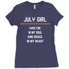 July Girl Ladies Fitted T-Shirt