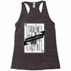 king and skull Racerback Tank
