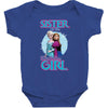 sister of the birthday girl Baby Bodysuit
