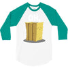 oh hay oh hey girl boy funny pun 3/4 Sleeve Shirt