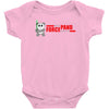 may the panda force be with you Baby Bodysuit