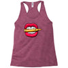 bullet in mouth Racerback Tank