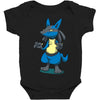 aura peeker Baby Bodysuit