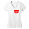 you suck Women's V-Neck T-Shirt