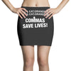 commas save lives t shirt Mini Skirts