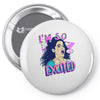 i'm soo excited Pin-back button
