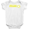 anchorman inspired ron burgundy channel 4 news team san diego Baby Onesie