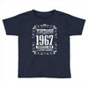 vintage made in 1967 perfectly aged a living legend Toddler T-shirt