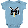 Killerbunny2007 Rainbow Overflow Baby Onesie