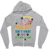 caring for animals isn't what i do it's who i am Zipper Hoodie
