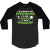 I Love Someone with Lymphoma Cancer to The Moon and Back to Infinity 3/4 Sleeve Shirt