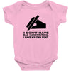 i have my own font Baby Bodysuit