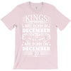 Real Kings Are Born On December 20 T-Shirt