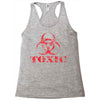 toxic biohazard Racerback Tank