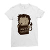 how to be vegetarian Ladies Fitted T-Shirt