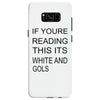 if youre reading this its white and gold Samsung Galaxy S8