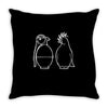 dove v's grenade banksy art Throw Pillow