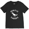 Auntiesaurus V-Neck Tee
