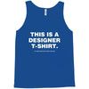 This is a Designer T-Shirt Tank Top