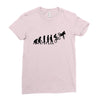 bike evolotions Ladies Fitted T-Shirt