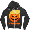 trumpkin funny donald trump pumpkin Zipper Hoodie