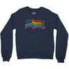 lightsaber rainbow Crewneck Sweatshirt