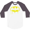 batman dying bleeding logo 3/4 Sleeve Shirt