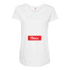 Thicc Hypebeast Maternity Scoop Neck T-shirt