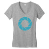 camera shutter Women's V-Neck T-Shirt