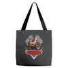 cattle tractor Tote Bags