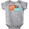 it simple Baby Bodysuit