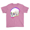 skull glitch Youth Tee
