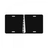 piano tie License Plate