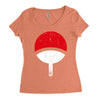 uchiha clan symbol Women's Triblend Scoop T-shirt