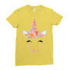 birthday unicorn family series sister Ladies Fitted T-Shirt
