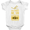 deformed jesus Baby Bodysuit