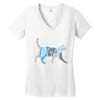 idgaf Women's V-Neck T-Shirt