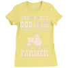 the 8th day god made farmers Ladies Fitted T-Shirt