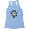quebec nordiques unused logo Racerback Tank