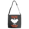 Halloween You Cant Scare Me Im A Preschool Teacher Adjustable Strap Totes