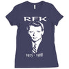 robert kennedy homage Ladies Fitted T-Shirt
