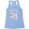 papa super saiyan vegeta Racerback Tank