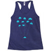 space invaders Racerback Tank