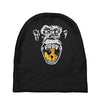 angry monkey jaune sure Baby Beanies