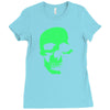 awesome neon green Ladies Fitted T-Shirt