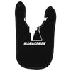 under new management funny Baby Bibs